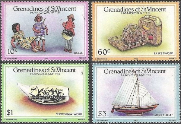1986 Handicrafts Stamps 1986 Handicrafts Stamps